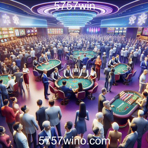A Magia do Cassino Ao Vivo no 5757win