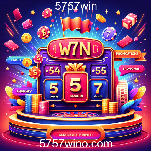 Aproveite as Promoções Mensais do 5757win para Maximizar seu Jogo!